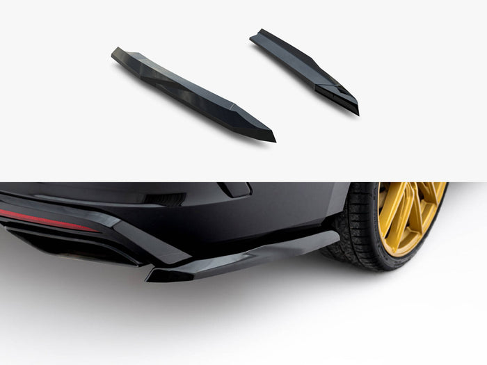 Rear Side Splitters V.5 Skoda Octavia RS Liftback / Estate Mk4 / Mk4 Facelift - Maxton Design