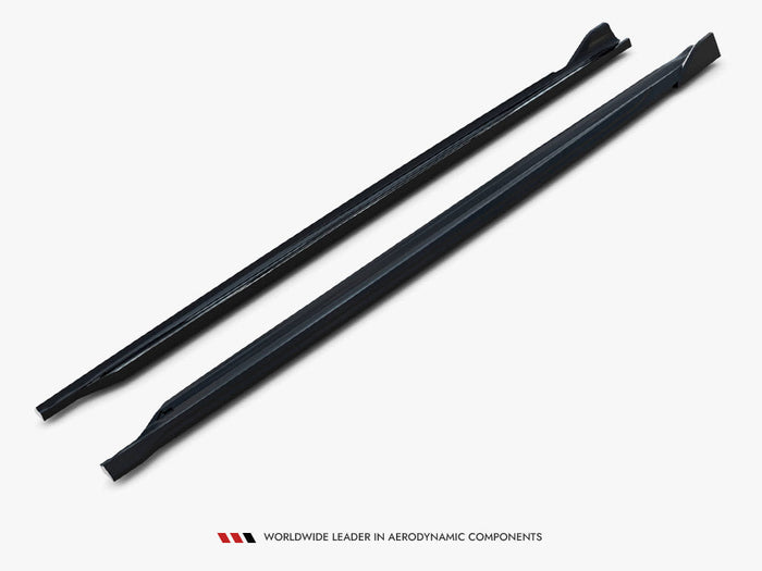 Maxton Design - Side Skirts Diffusers V.4 Skoda Octavia RS Liftback / Estate Mk 4 Facelift