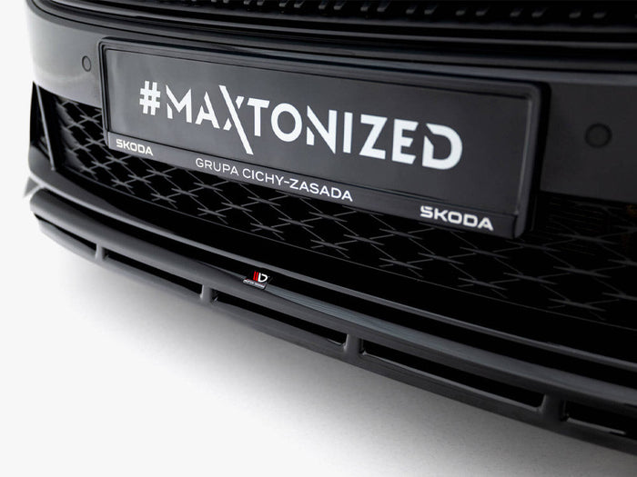 Maxton Design - Front Splitter V.1 Skoda Octavia RS Liftback / Estate Mk4 Facelift