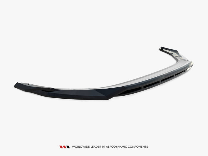 Front Splitter V.1 Skoda Octavia RS Liftback / Estate Mk4 Facelift - Maxton Design