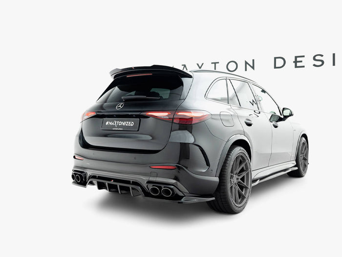 Mercedes-AMG GLC 43 X254 Rear Splitter (Vertical Bars) - Maxton Design