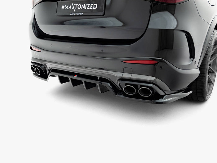 Mercedes-AMG GLC 43 X254 Rear Splitter (Vertical Bars) - Maxton Design