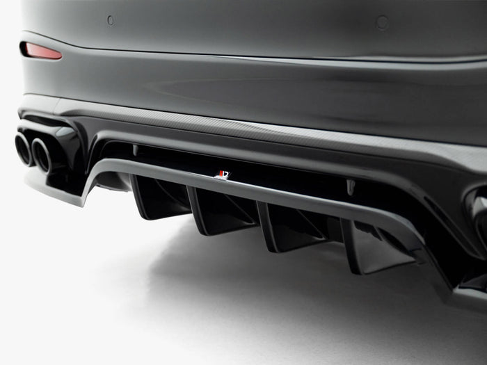 Mercedes-AMG GLC 43 X254 Rear Splitter (Vertical Bars) - Maxton Design