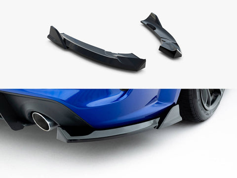 Dodge Charger RT Scat Pack Widebody Mk3 Facelift Rear Side Splitters - Maxton Design