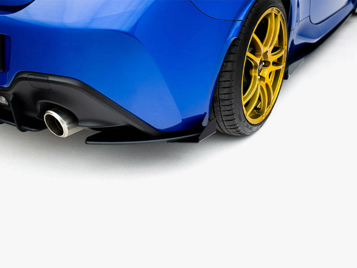 Maxton Design - Street Pro Rear Side Splitters V.1 + Flaps Subaru BRZ Mk2