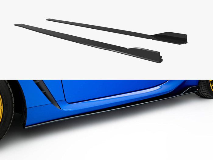 Maxton Design -  Street PRO Side Skirts Diffusers V.2 Subaru BRZ Mk2