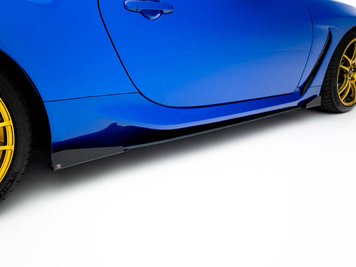 Maxton Design - Street PRO Side Skirts Diffusers V.1 + Flaps Subaru BRZ Mk2
