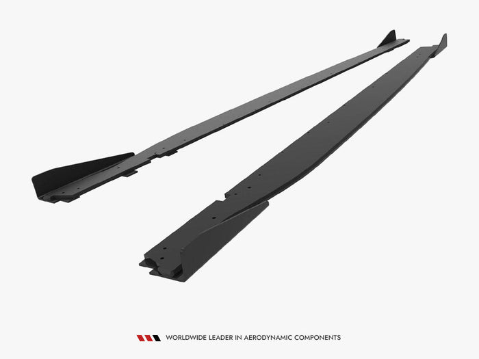 Maxton Design - Street PRO Side Skirts Diffusers V.1 + Flaps Subaru BRZ Mk2