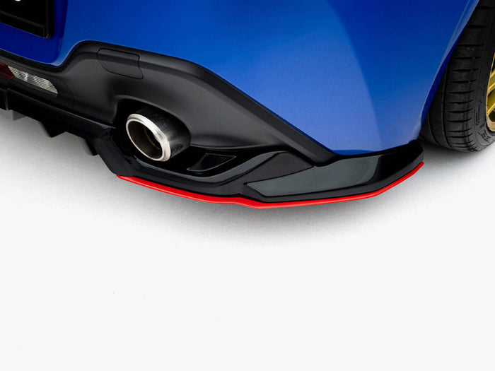 Maxton Design -  Central Rear Splitter (Vertical Bars) V.2 Subaru BRZ Mk2