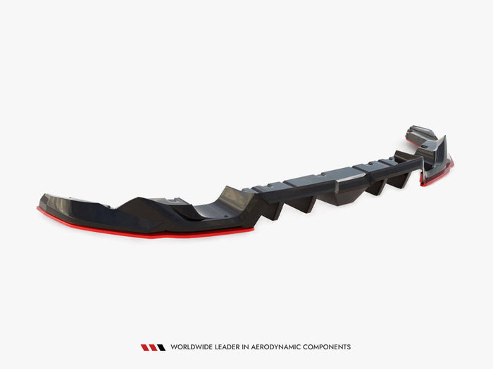 Maxton Design -  Central Rear Splitter (Vertical Bars) V.2 Subaru BRZ Mk2