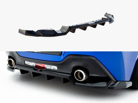 Maxton Design - Rear Splitter (Vertical Bars) V.1 Subaru BRZ Mk2