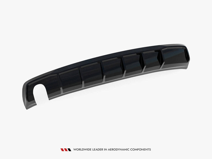 Maxton Design - Rear Valance Audi A3 Sedan 8V (Version with single exhaust tips on one side)