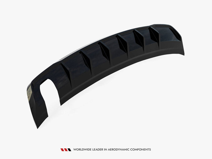 Maxton Design - Rear Valance Audi A3 Sedan 8V (Version with single exhaust tips on one side)