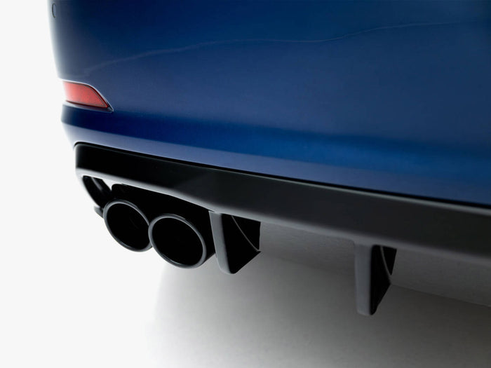 Audi A3 Sedan 8V (Version with dual exhaust tips on one side) Rear Valance - Maxton Design