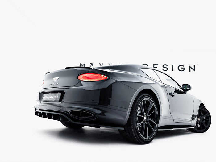 Maxton Design - Rear Splitter (Vertical Bars) Bentley Continental GT Coupe Mk3