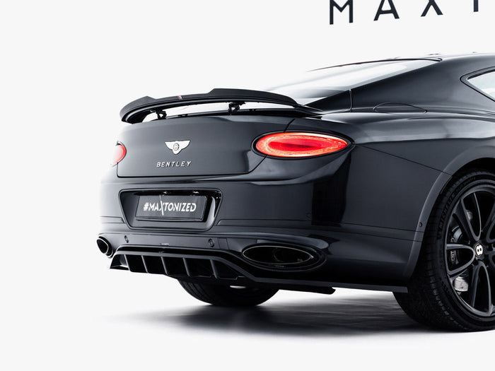 Maxton Design - Rear Splitter (Vertical Bars) Bentley Continental GT Coupe Mk3