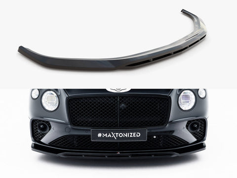 Maxton Design - Front Splitter Bentley Continental GT Coupe Mk3
