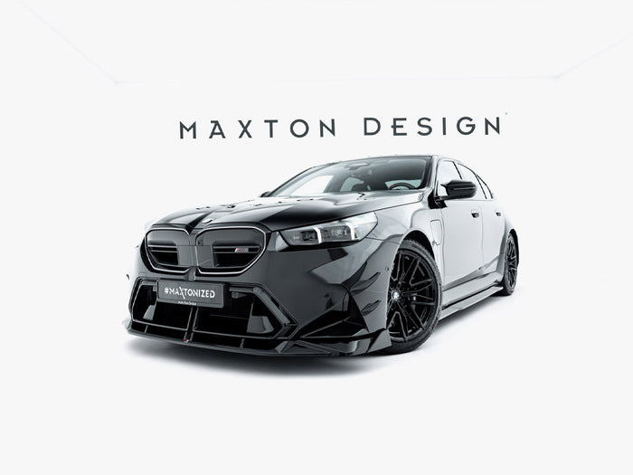 BMW M5 Sedan / Touring G90 Front Splitter V.2 - Maxton Design