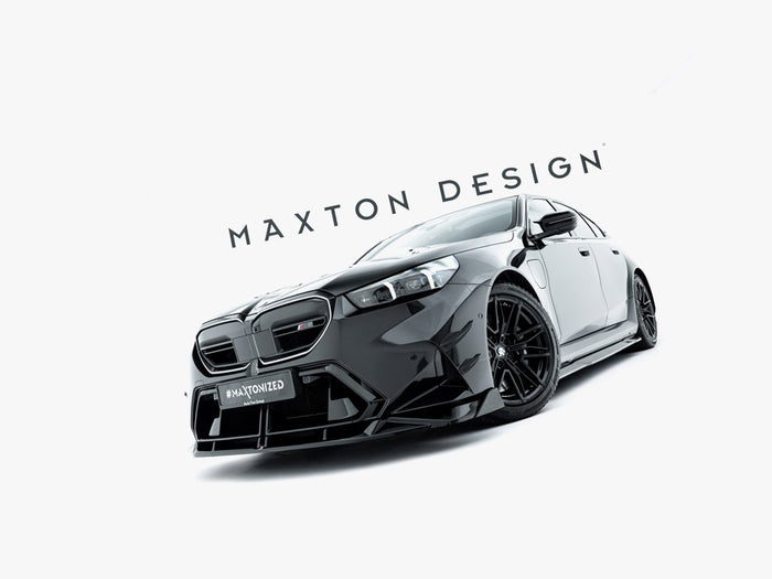 BMW M5 Sedan / Touring G90 Front Splitter V.2 - Maxton Design