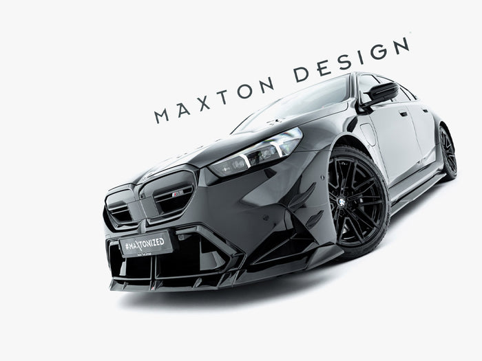 BMW M5 Sedan / Touring G90 Front Splitter V.1 - Maxton Design
