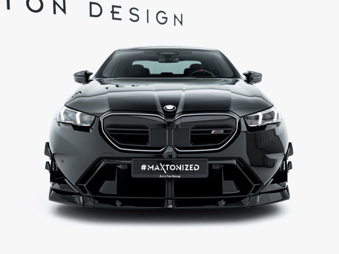 BMW M5 Sedan / Touring G90 Front Splitter V.1 - Maxton Design