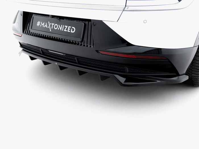 Kia EV6 Mk1 Rear Splitter (Vertical Bars) - Maxton Design