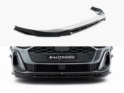 Audi A5 S-Line Sedan / Avant B10 Front Splitter V.1 - Maxton Design