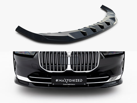 BMW 7 G70 Front Splitter V.2 - Maxton Design