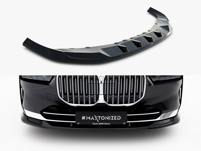 BMW 7 G70 Front Splitter V.2 - Maxton Design