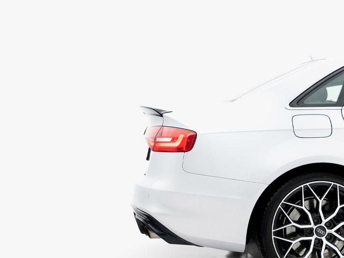 Audi S4 Sedan B8 Facelift Spoiler CAP 3D - Maxton Design