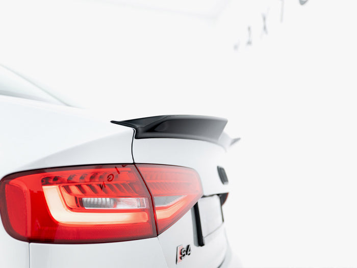 Audi S4 Sedan B8 Facelift Spoiler CAP 3D - Maxton Design