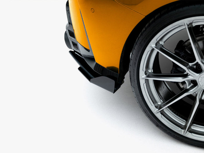 Maxton Design - Street PRO Rear Side Splitters V.2 + Flaps BMW 1 M-Pack F70