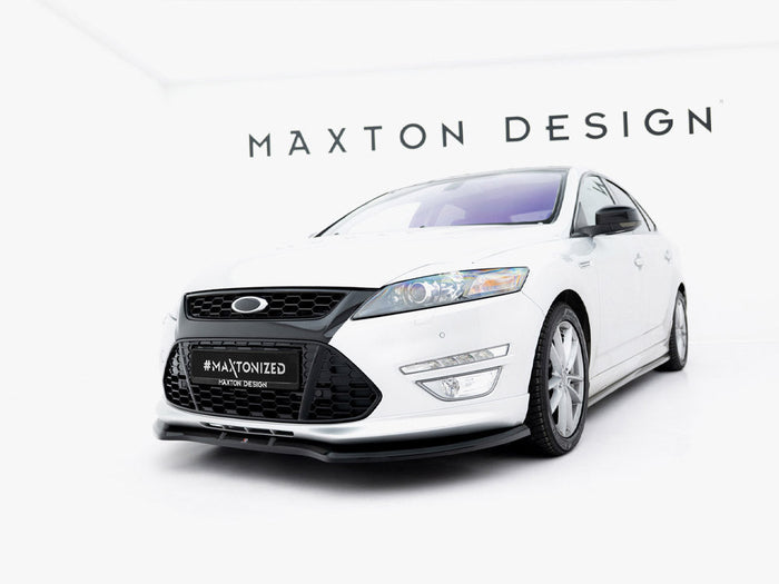 Maxton Design - Front Splitter V.1 Ford Mondeo ST-Line Sedan Mk4 Facelift