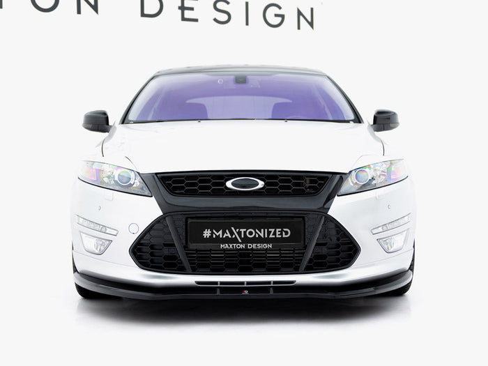 Maxton Design - Front Splitter V.1 Ford Mondeo ST-Line Sedan Mk4 Facelift