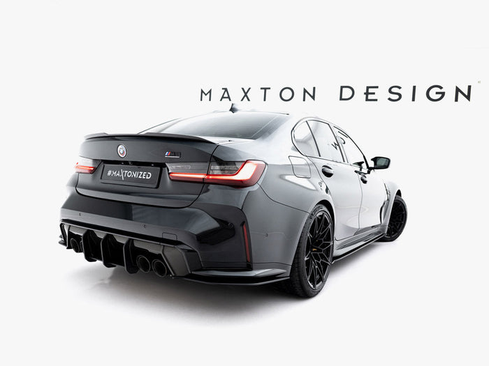 Maxton Design - Street PRO Rear Side Splitters V.3 BMW M3 Sedan / Touring G80 / G81