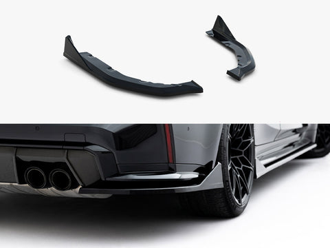 BMW M3 Sedan / Touring G80 / G81 Rear Side Splitters V.5 - Maxton Design
