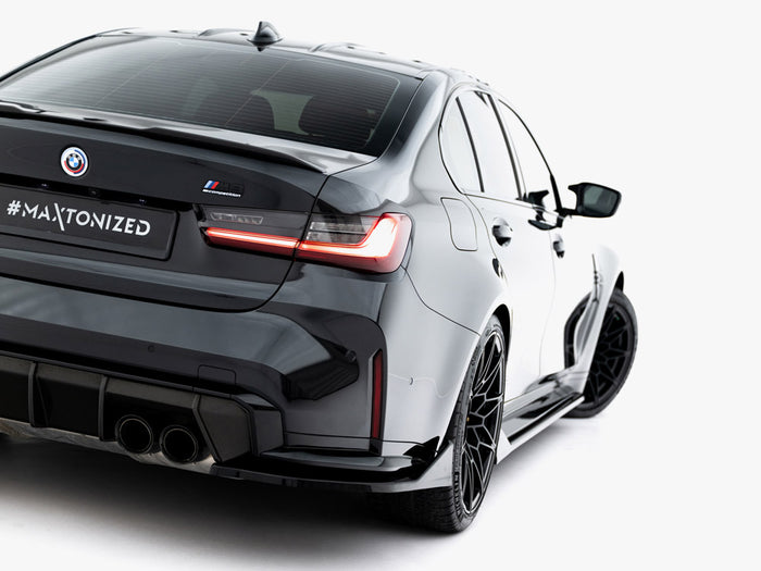 BMW M3 Sedan / Touring G80 / G81 Rear Side Splitters V.5 - Maxton Design