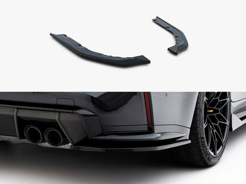 BMW M3 Sedan / Touring G80 / G81 Rear Side Splitters V.3 - Maxton Design
