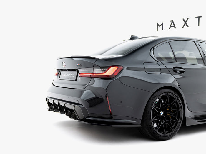 BMW M3 Sedan / Touring G80 / G81 Rear Side Splitters V.3 - Maxton Design
