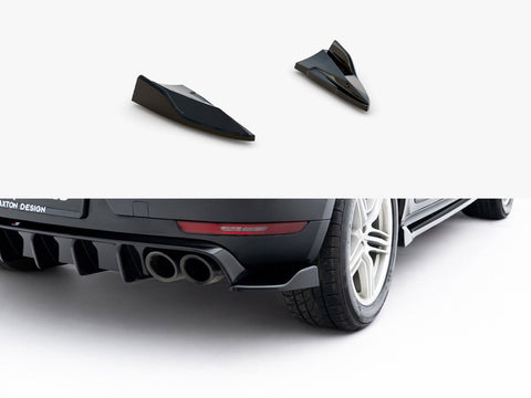 Porsche Macan GTS / Sport Design Mk1 Facelift Rear Side Splitters V.2 - Maxton Design