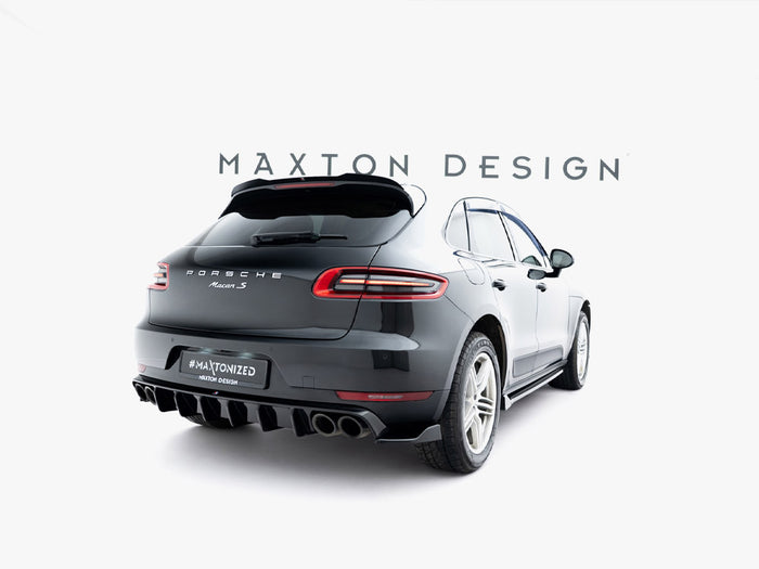 Porsche Macan GTS / Sport Design Mk1 Facelift Rear Side Splitters V.2 - Maxton Design