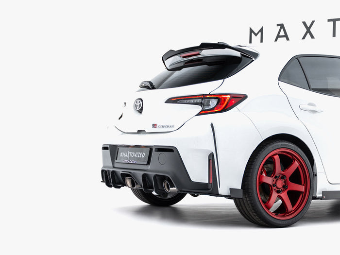 Maxton Design - Street PRO Rear Side Splitters + Flaps Toyota GR Corolla Mk12