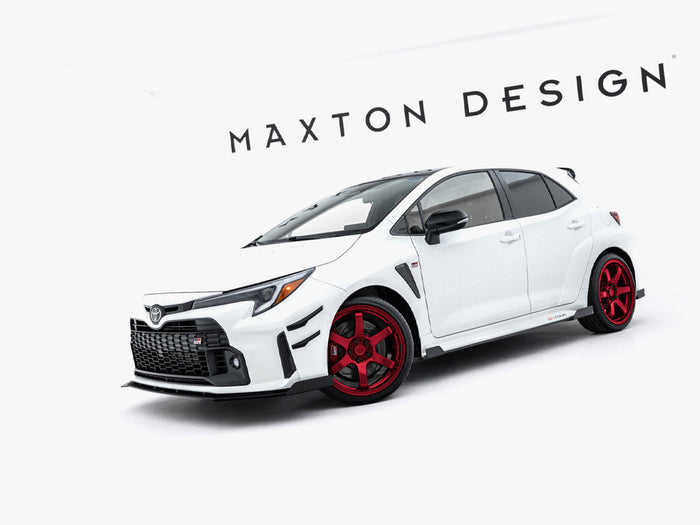 Maxton Design - Street PRO Side Skirts Diffusers + Flaps Toyota GR Corolla Mk12