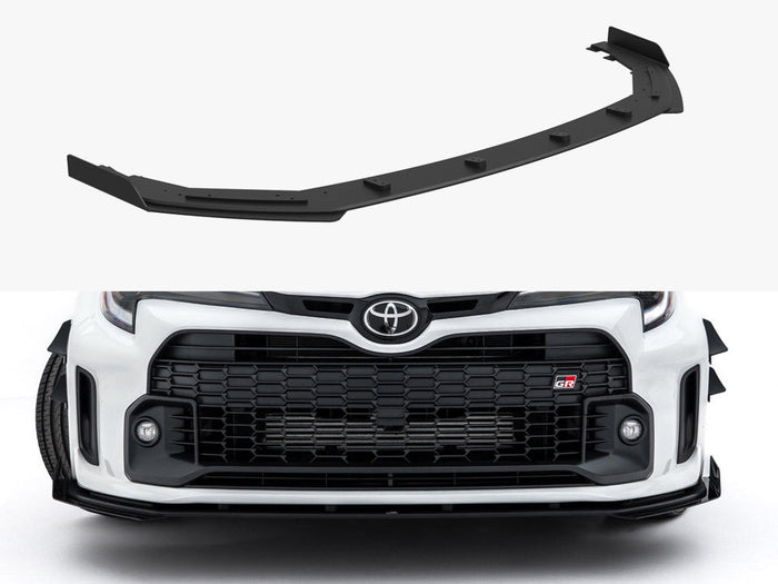 Maxton Design - Street PRO Front Splitter + Flaps Toyota GR Corolla Mk12