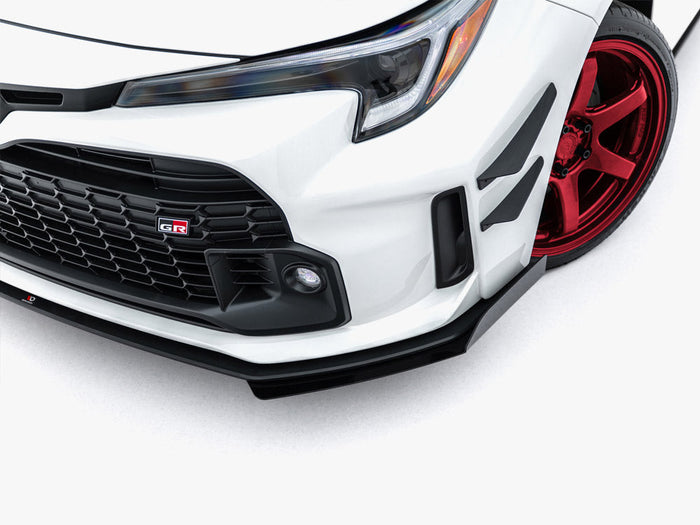 Maxton Design - Street PRO Front Splitter + Flaps Toyota GR Corolla Mk12