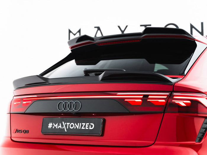 Maxton Design - Lower Spoiler CAP 3D Audi RSQ8 Mk1 Facelift