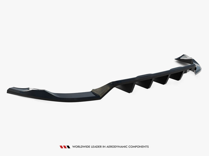 Volvo XC60 Mk1 Facelift Rear Splitter (Vertical Bars) - Maxton Design