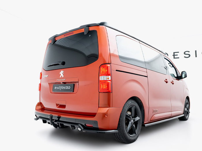 Peugeot Expert Mk 3 Rear Splitter (Vertical Bars) - Maxton Design