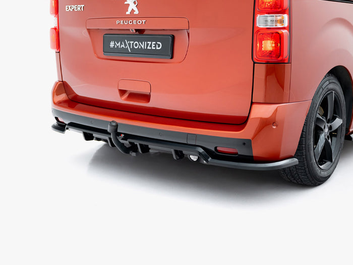 Peugeot Expert Mk 3 Rear Splitter (Vertical Bars) - Maxton Design