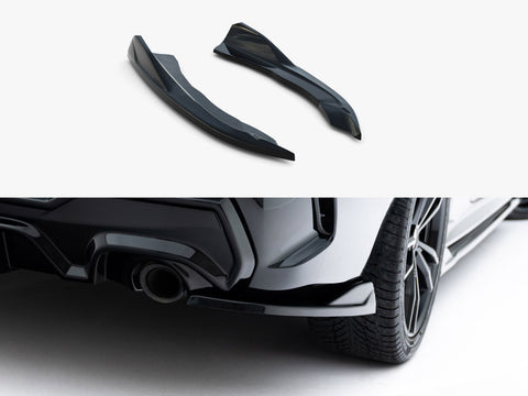 BMW 4 M-Pack G22 / G23 / G22 Facelift / G23 Facelift Rear Side Splitters V.8 - Maxton Design